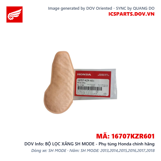 BỘ LỌC XĂNG SH MODE - Phụ tùng Honda chính hãng