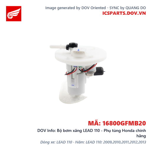 Bộ bơm xăng LEAD 110 - Phụ tùng Honda chính hãng