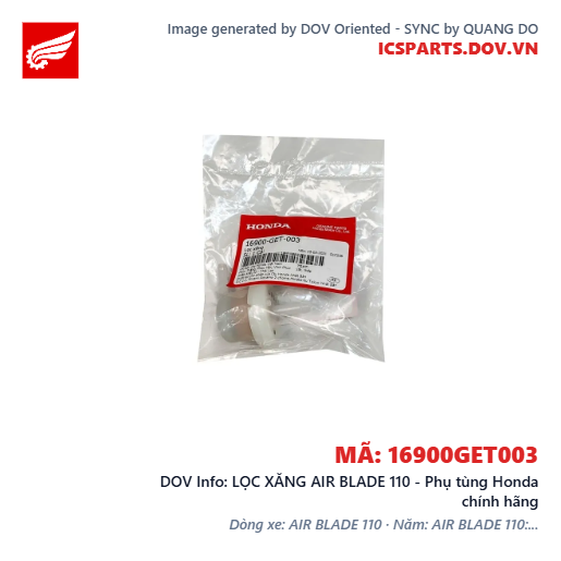 LỌC XĂNG AIR BLADE 110 - Phụ tùng Honda chính hãng