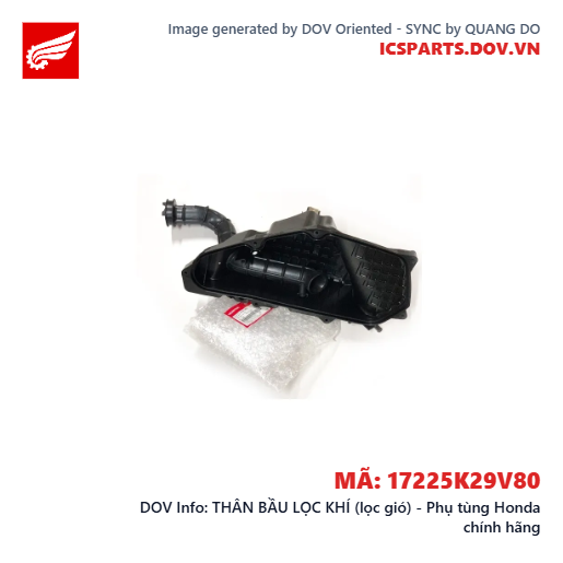 THÂN BẦU LỌC KHÍ (lọc gió) - Phụ tùng Honda chính hãng