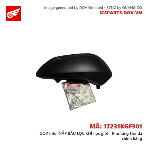 NẮP BẦU LỌC KHÍ (lọc gió) - Phụ tùng Honda chính hãng