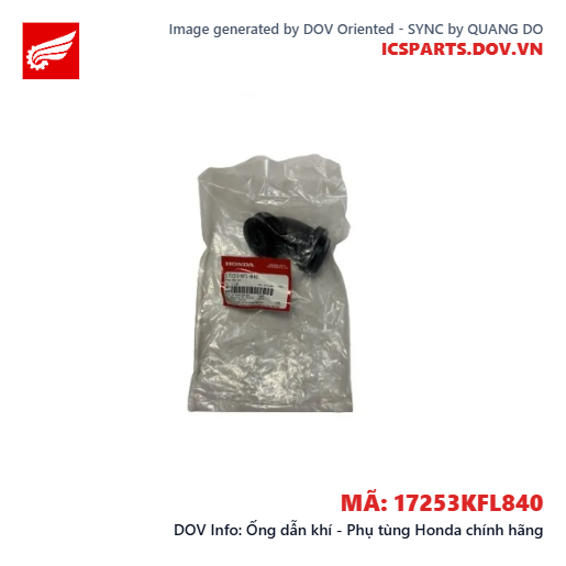 Ống dẫn khí - Phụ tùng Honda chính hãng