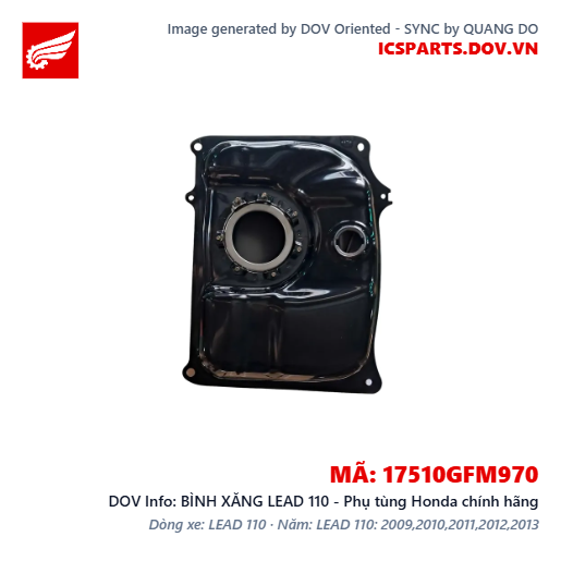 BÌNH XĂNG LEAD 110 - Phụ tùng Honda chính hãng