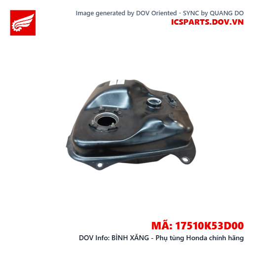BÌNH XĂNG - Phụ tùng Honda chính hãng