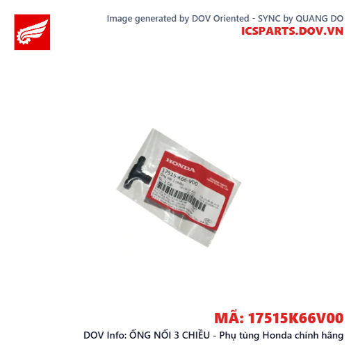 ỐNG NỐI 3 CHIỀU - Phụ tùng Honda chính hãng