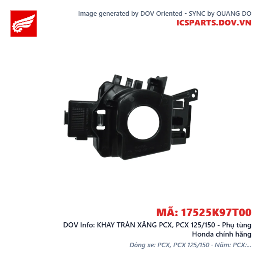 KHAY TRÀN XĂNG PCX, PCX 125/150 - Phụ tùng Honda chính hãng