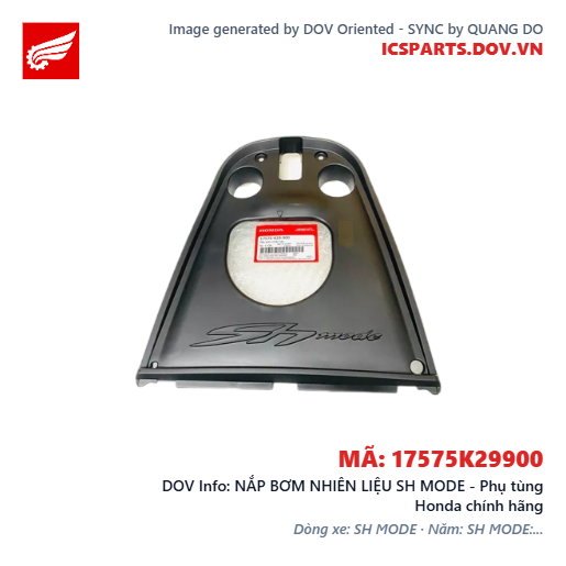 NẮP BƠM NHIÊN LIỆU SH MODE - Phụ tùng Honda chính hãng
