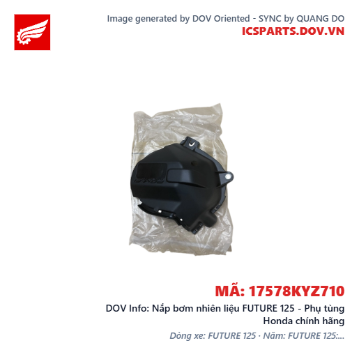 Nắp bơm nhiên liệu FUTURE 125 - Phụ tùng Honda chính hãng