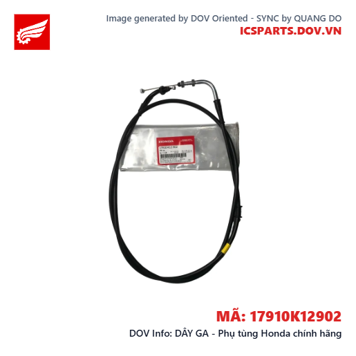 DÂY GA - Phụ tùng Honda chính hãng