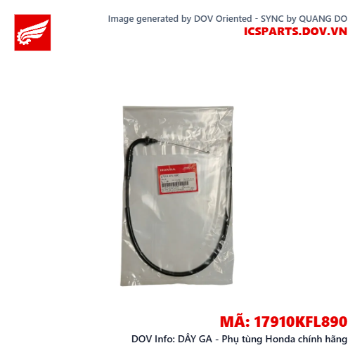 DÂY GA - Phụ tùng Honda chính hãng