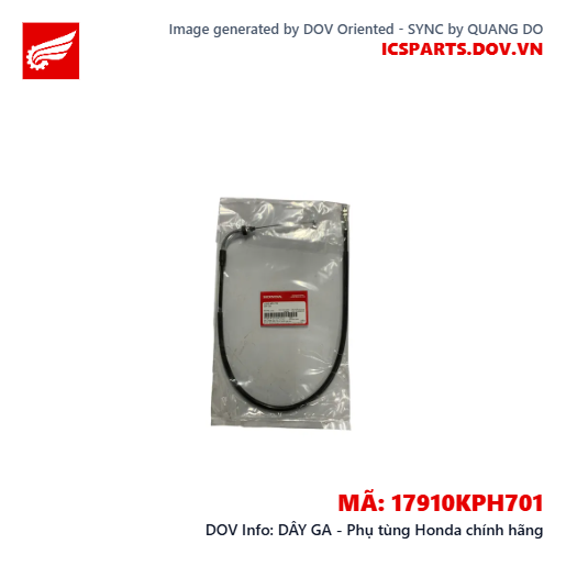 DÂY GA - Phụ tùng Honda chính hãng