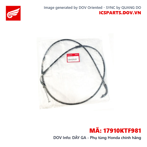 DÂY GA - Phụ tùng Honda chính hãng