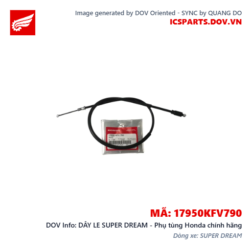 DÂY LE SUPER DREAM - Phụ tùng Honda chính hãng