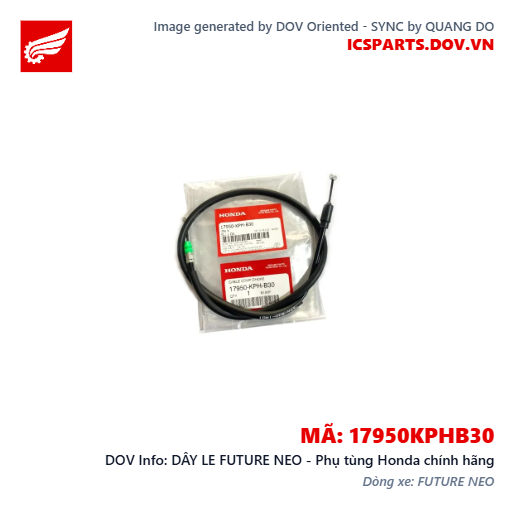 DÂY LE FUTURE NEO - Phụ tùng Honda chính hãng