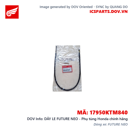 DÂY LE FUTURE NEO - Phụ tùng Honda chính hãng