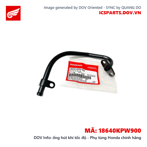 ống hút khí tốc độ - Phụ tùng Honda chính hãng