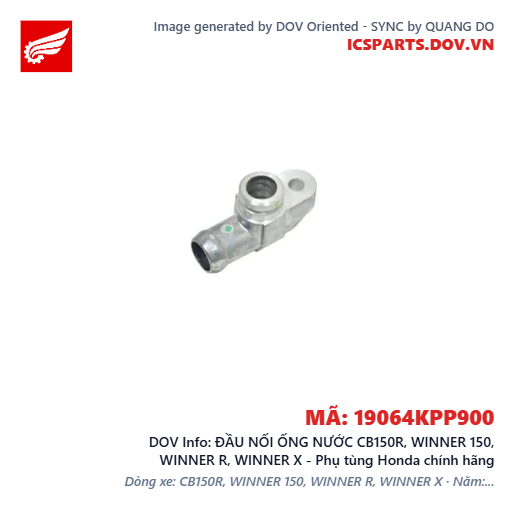 ĐẦU NỐI ỐNG NƯỚC CB150R, WINNER 150, WINNER R, WINNER X - Phụ tùng Honda chính hãng