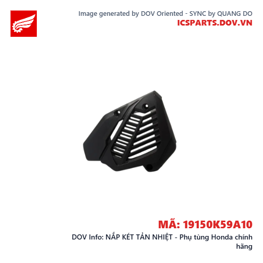 NẮP KÉT TẢN NHIỆT - Phụ tùng Honda chính hãng
