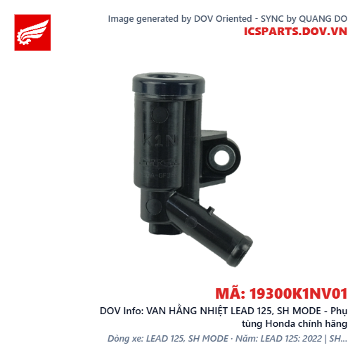 VAN HẰNG NHIỆT LEAD 125, SH MODE - Phụ tùng Honda chính hãng