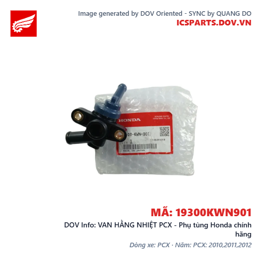 VAN HẰNG NHIỆT PCX - Phụ tùng Honda chính hãng