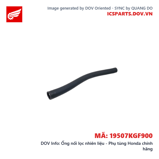 Ống nối lọc nhiên liệu - Phụ tùng Honda chính hãng