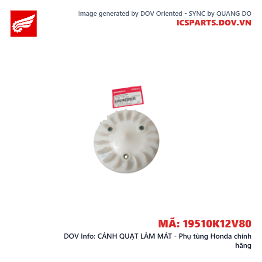 CÁNH QUẠT LÀM MÁT - Phụ tùng Honda chính hãng