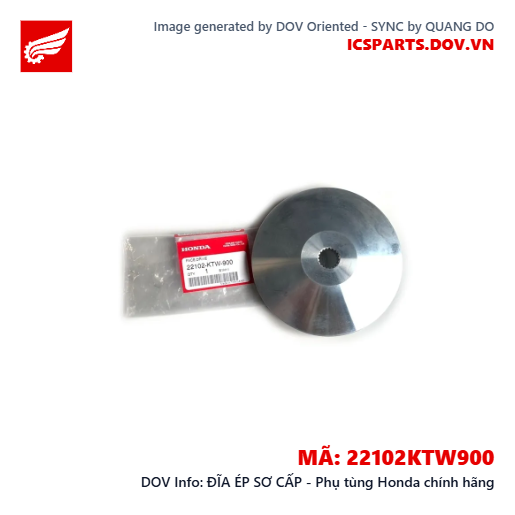 ĐĨA ÉP SƠ CẤP - Phụ tùng Honda chính hãng