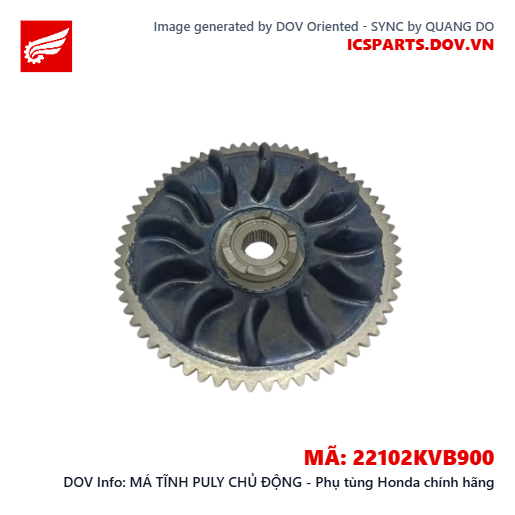 MÁ TĨNH PULY CHỦ ĐỘNG - Phụ tùng Honda chính hãng