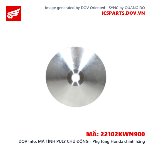 MÁ TĨNH PULY CHỦ ĐỘNG - Phụ tùng Honda chính hãng