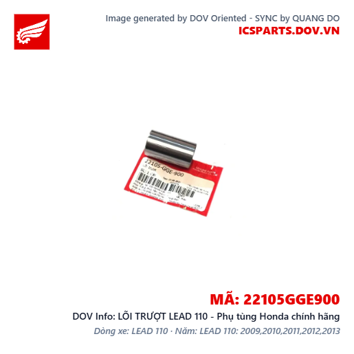 LÕI TRƯỢT LEAD 110 - Phụ tùng Honda chính hãng