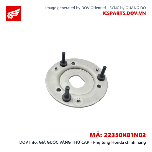 GIÁ GUỐC VĂNG THỨ CẤP - Phụ tùng Honda chính hãng