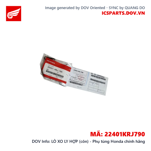 LÒ XO LY HỢP (côn) - Phụ tùng Honda chính hãng