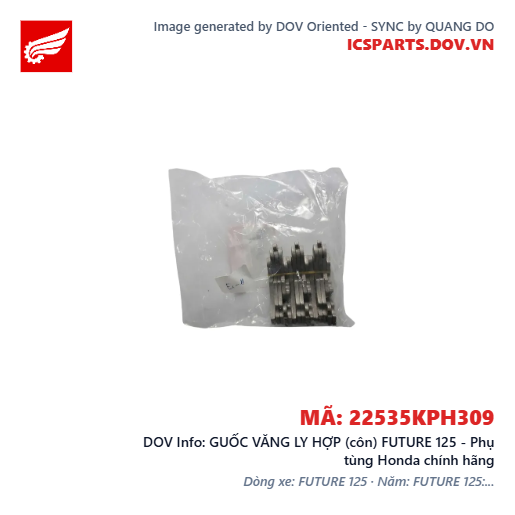 GUỐC VĂNG LY HỢP (côn) FUTURE 125 - Phụ tùng Honda chính hãng