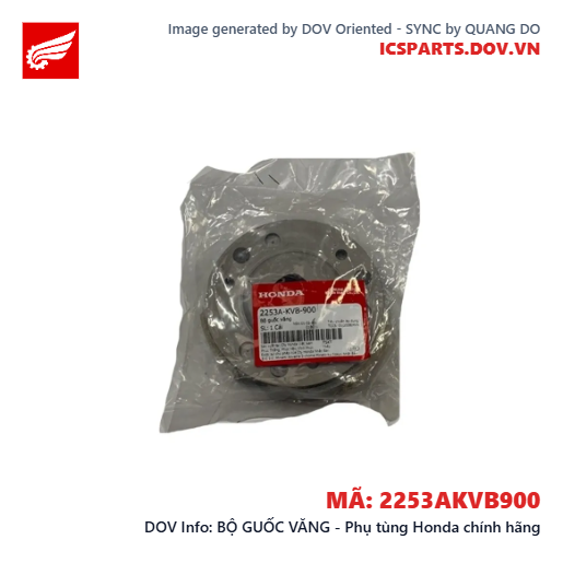 BỘ GUỐC VĂNG - Phụ tùng Honda chính hãng