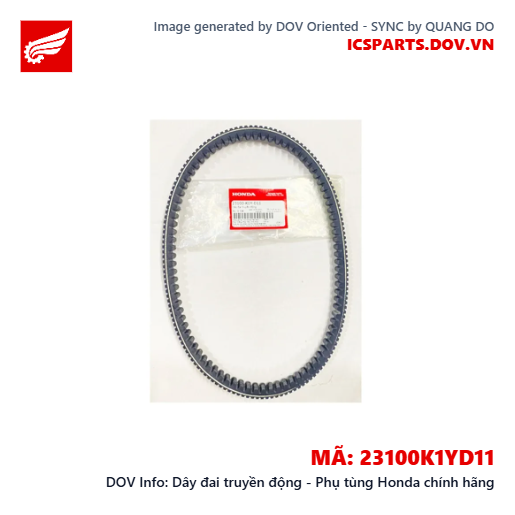 Dây đai truyền động - Phụ tùng Honda chính hãng