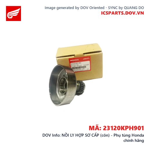 NỒI LY HỢP SƠ CẤP (côn) - Phụ tùng Honda chính hãng