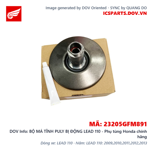 BỘ MÁ TĨNH PULY BỊ ĐỘNG LEAD 110 - Phụ tùng Honda chính hãng