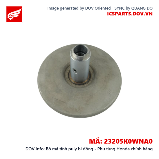 Bộ má tĩnh puly bị động - Phụ tùng Honda chính hãng