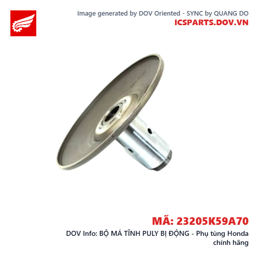 BỘ MÁ TĨNH PULY BỊ ĐỘNG - Phụ tùng Honda chính hãng