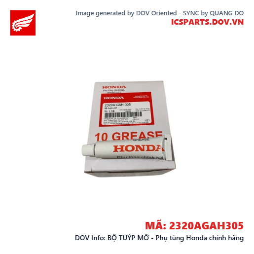 BỘ TUÝP MỠ - Phụ tùng Honda chính hãng