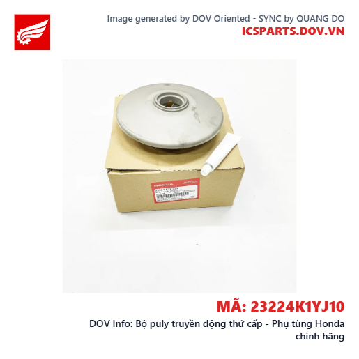 Bộ puly truyền động thứ cấp - Phụ tùng Honda chính hãng