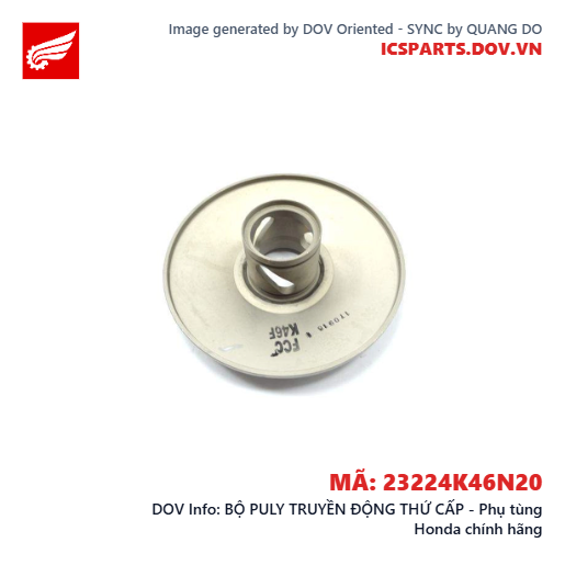 BỘ PULY TRUYỀN ĐỘNG THỨ CẤP - Phụ tùng Honda chính hãng