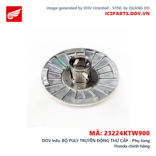 BỘ PULY TRUYỀN ĐỘNG THỨ CẤP - Phụ tùng Honda chính hãng