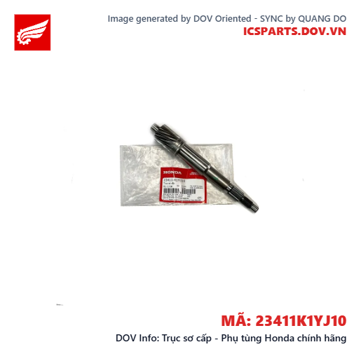 Trục sơ cấp - Phụ tùng Honda chính hãng