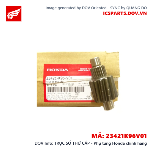 TRỤC SỐ THỨ CẤP - Phụ tùng Honda chính hãng