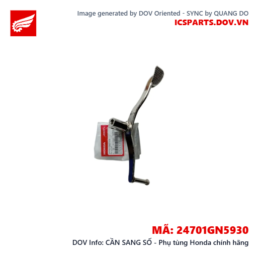 CẦN SANG SỐ - Phụ tùng Honda chính hãng