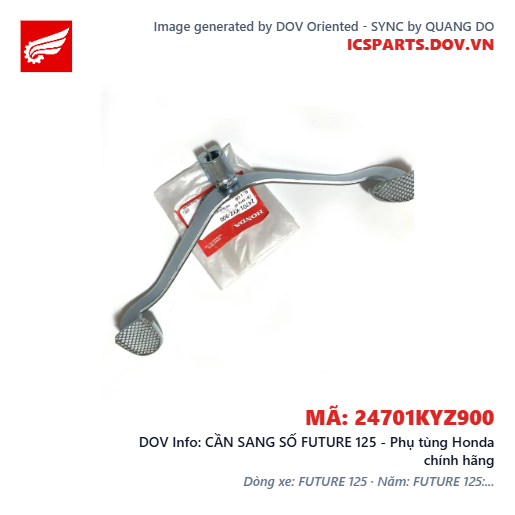 CẦN SANG SỐ FUTURE 125 - Phụ tùng Honda chính hãng