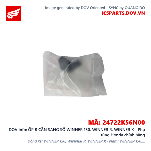 ỐP B CẦN SANG SỐ WINNER 150, WINNER R, WINNER X - Phụ tùng Honda chính hãng