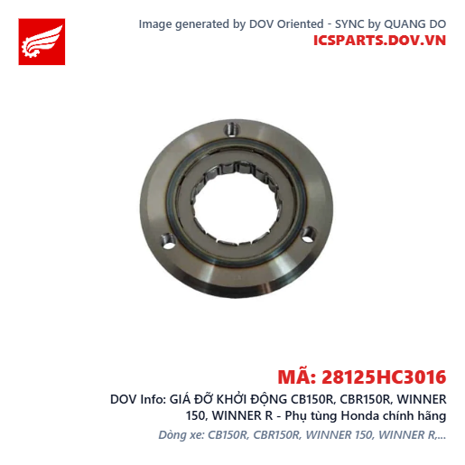 GIÁ ĐỠ KHỞI ĐỘNG CB150R, CBR150R, WINNER 150, WINNER R - Phụ tùng Honda chính hãng