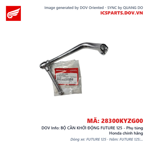 BỘ CẦN KHỞI ĐỘNG FUTURE 125 - Phụ tùng Honda chính hãng